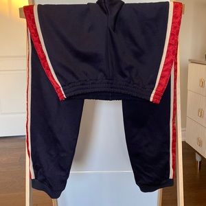 Gucci Children's track bottoms with GG stripe